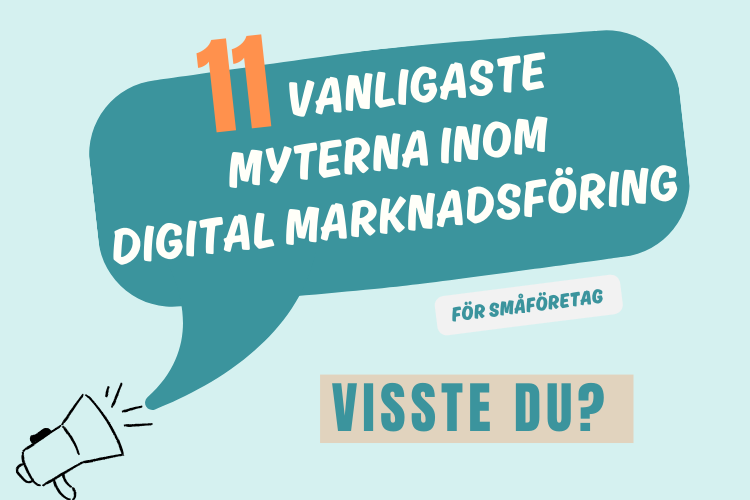 Myter om digital marknadsföring 2024